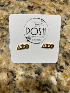 Mini ΔΣΘ Ear Studs