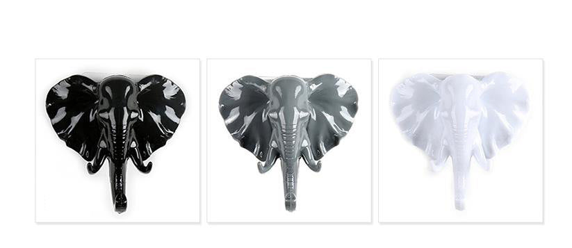 Elephant Head Key Hook