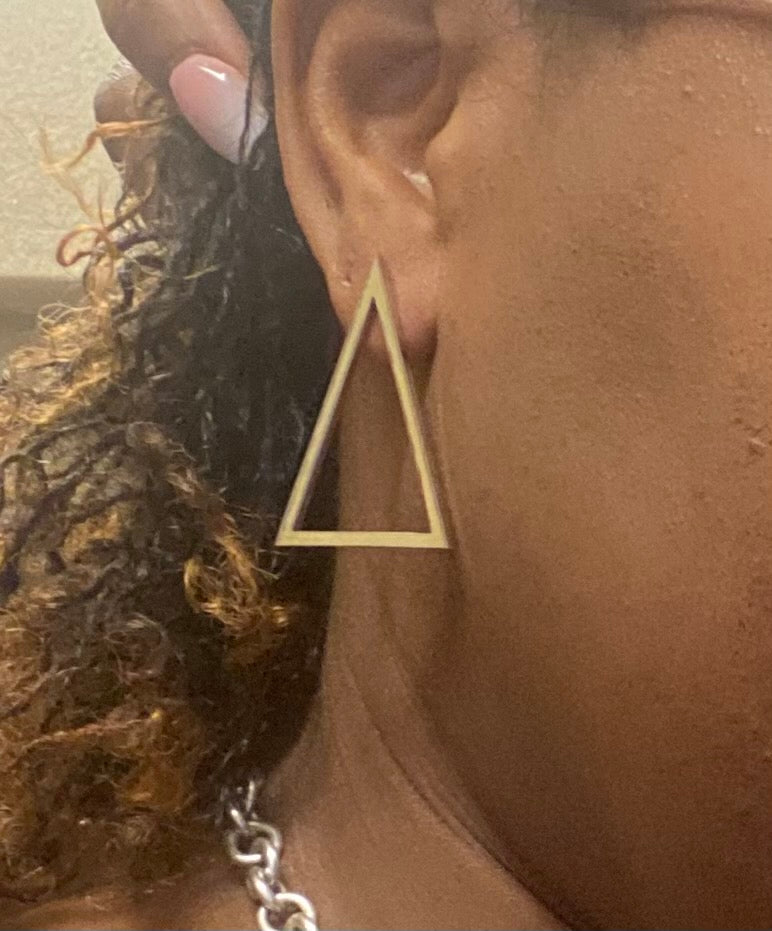 Open Pyramid Studs