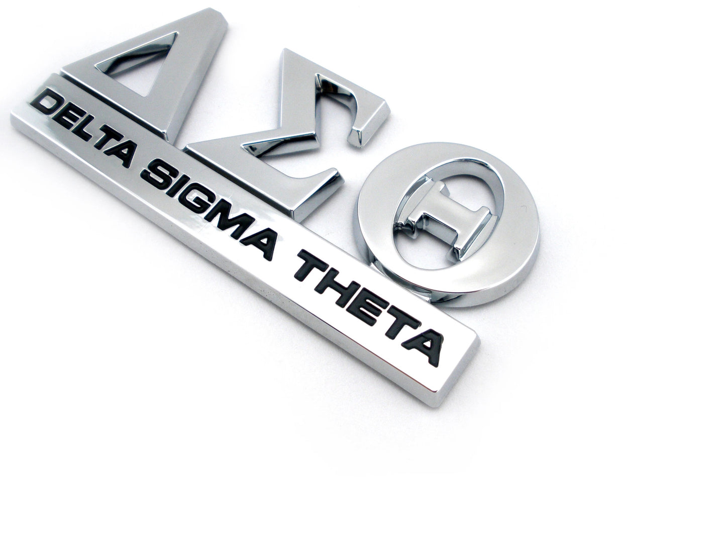 ΔΣΘ Chrome Emblem