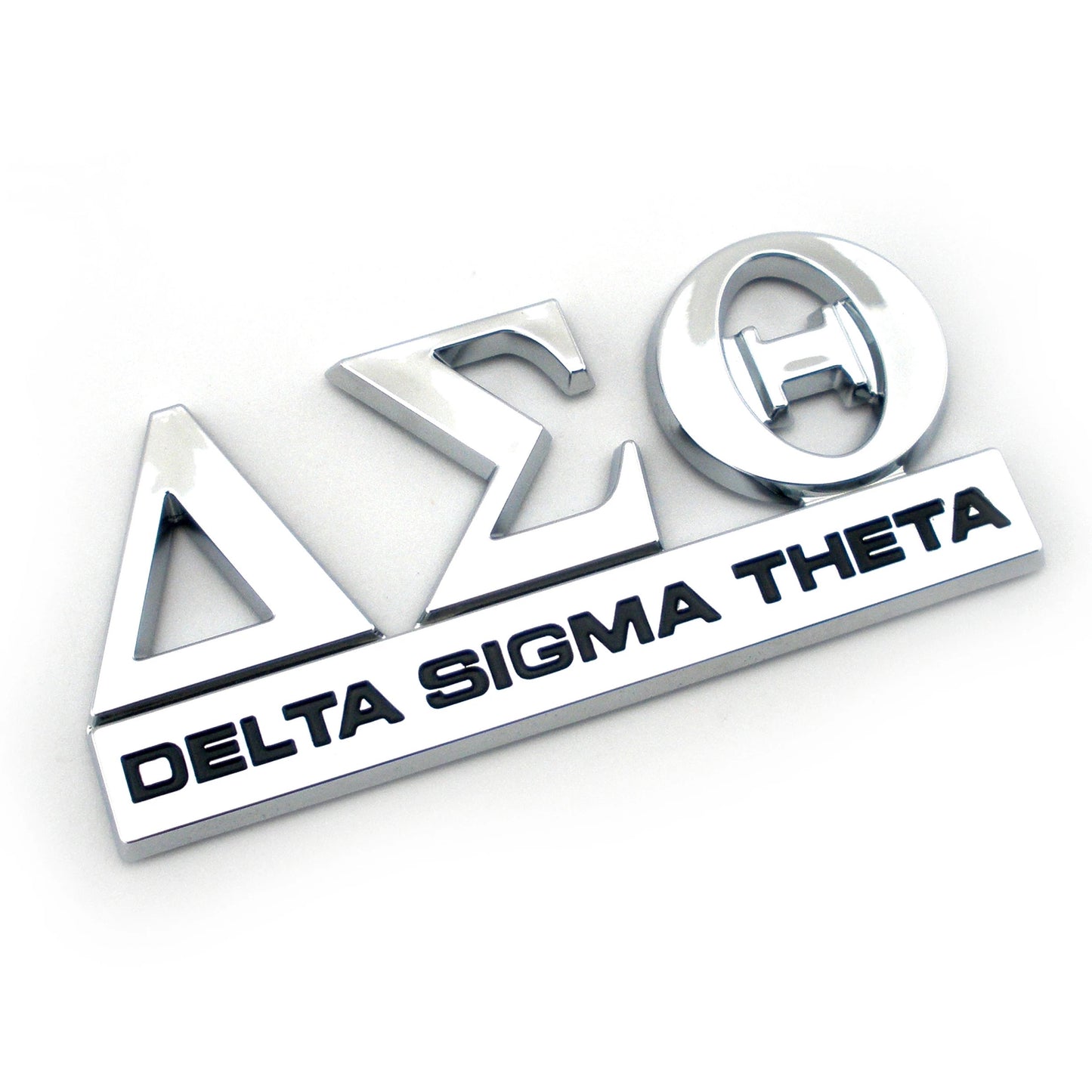 ΔΣΘ Chrome Emblem