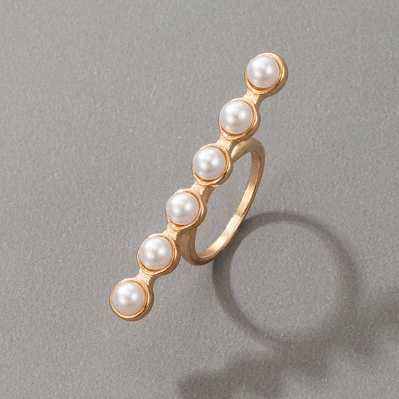 Pearl Finger Ring