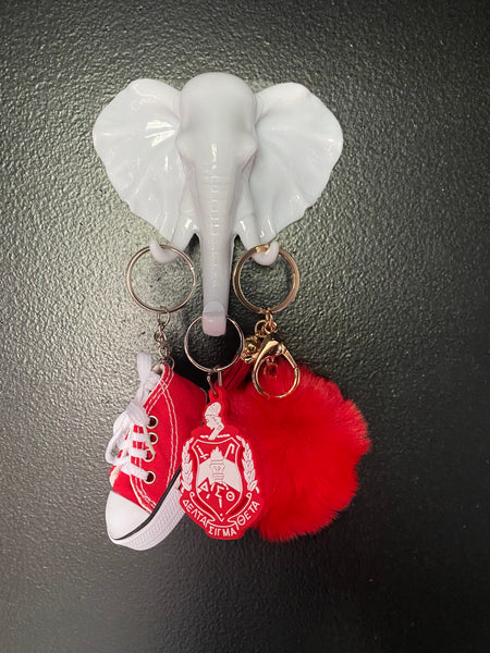 Elephant Head Key Hook