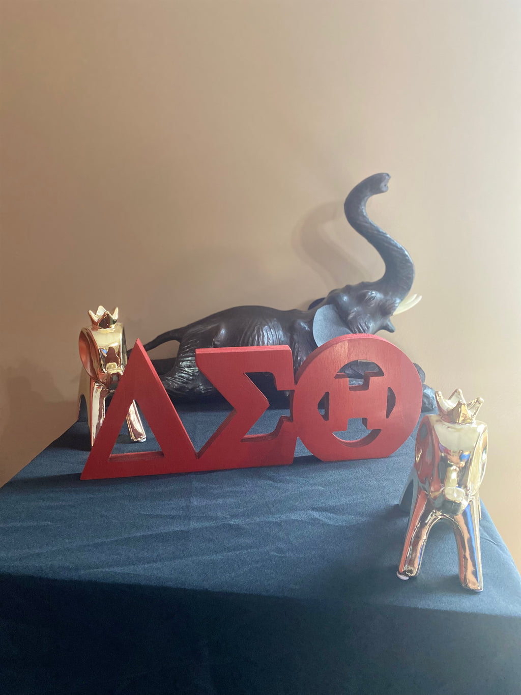ΔΣΘ Wooden Sign