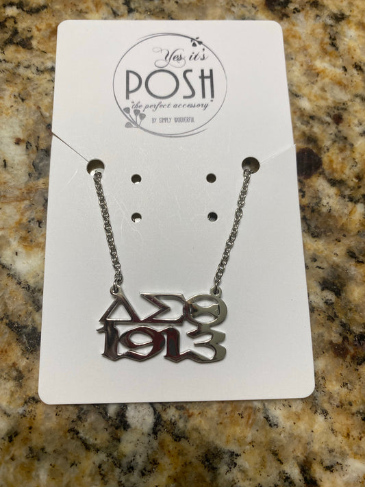 ΔΣΘ 1913 Necklace