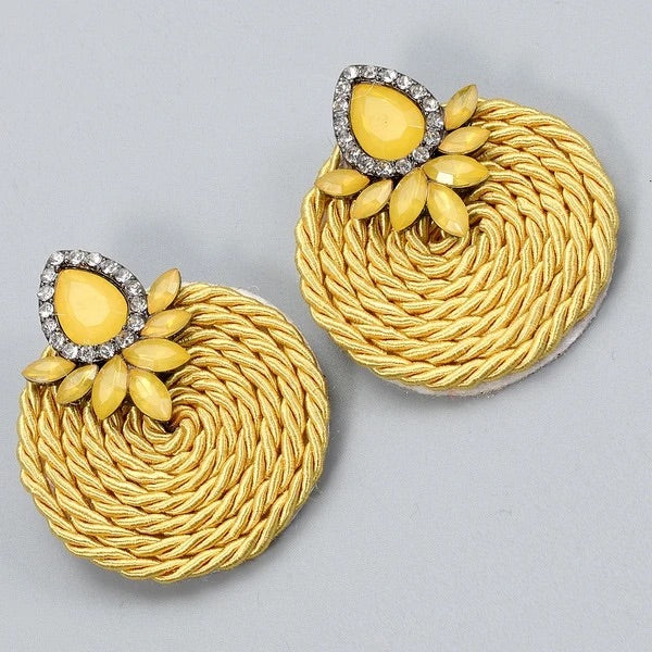 Circular Braid Stud