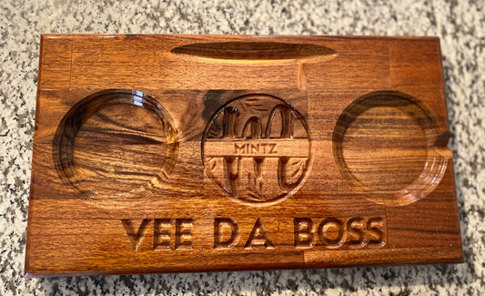 Whiskey & Cigar Tray