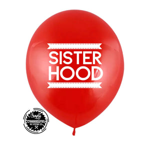 6 Sisterhood Latex Balloons