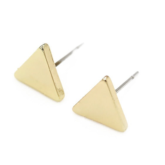 Pyramid Stud Earrings