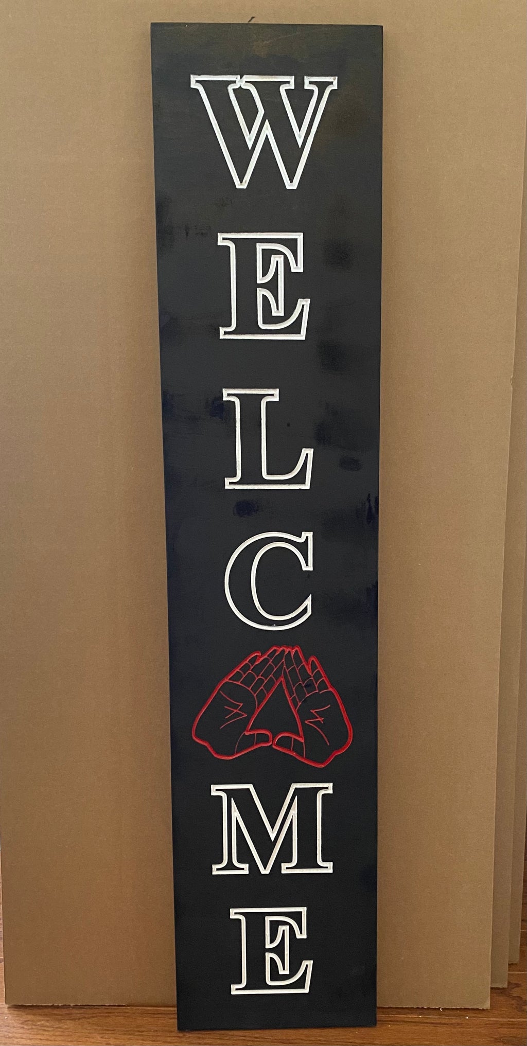 DST Welcome Porch Sign