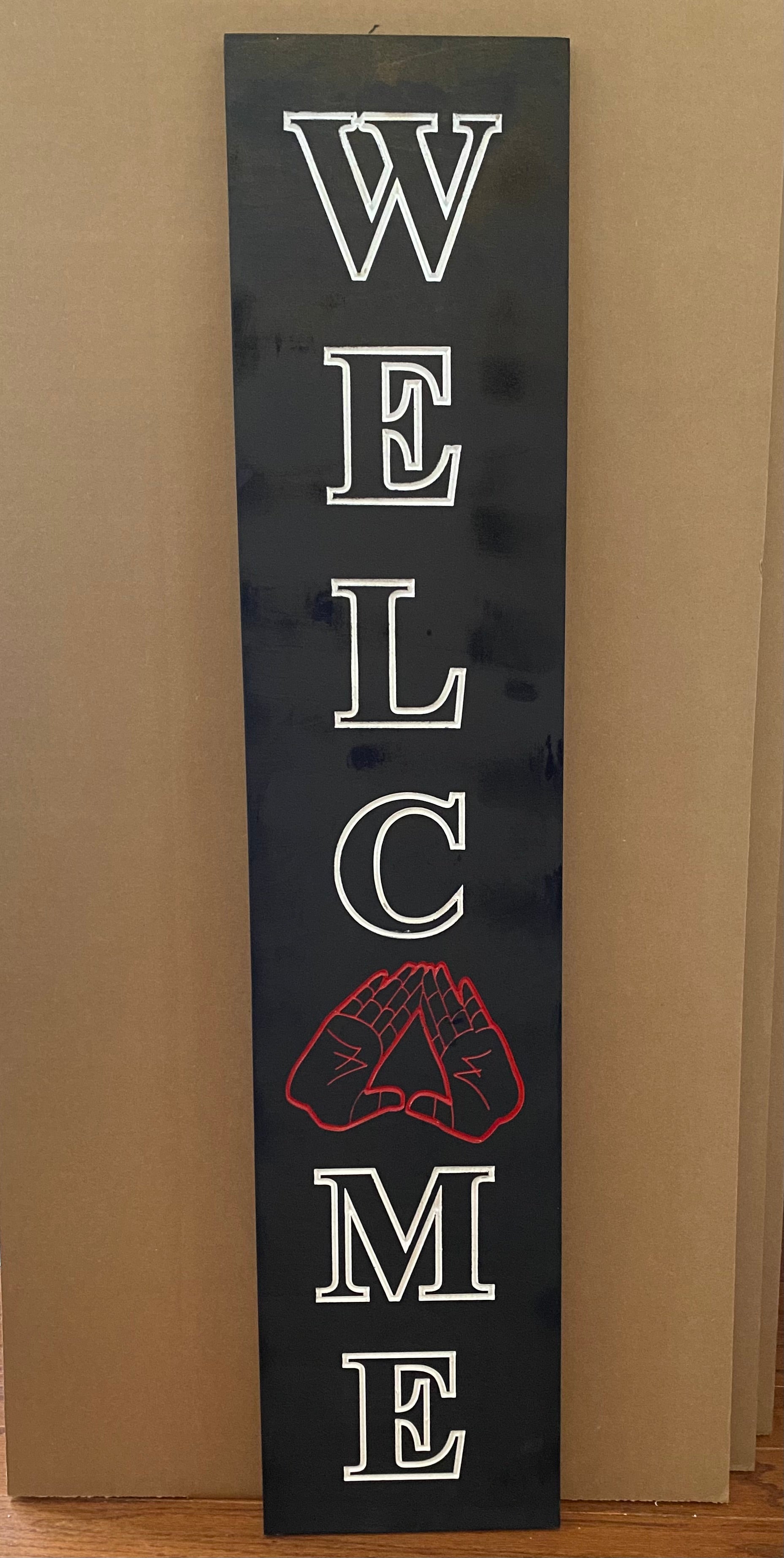 DST Welcome Porch Sign