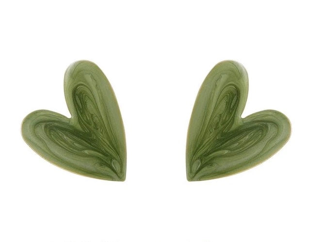Heart Ear Studs