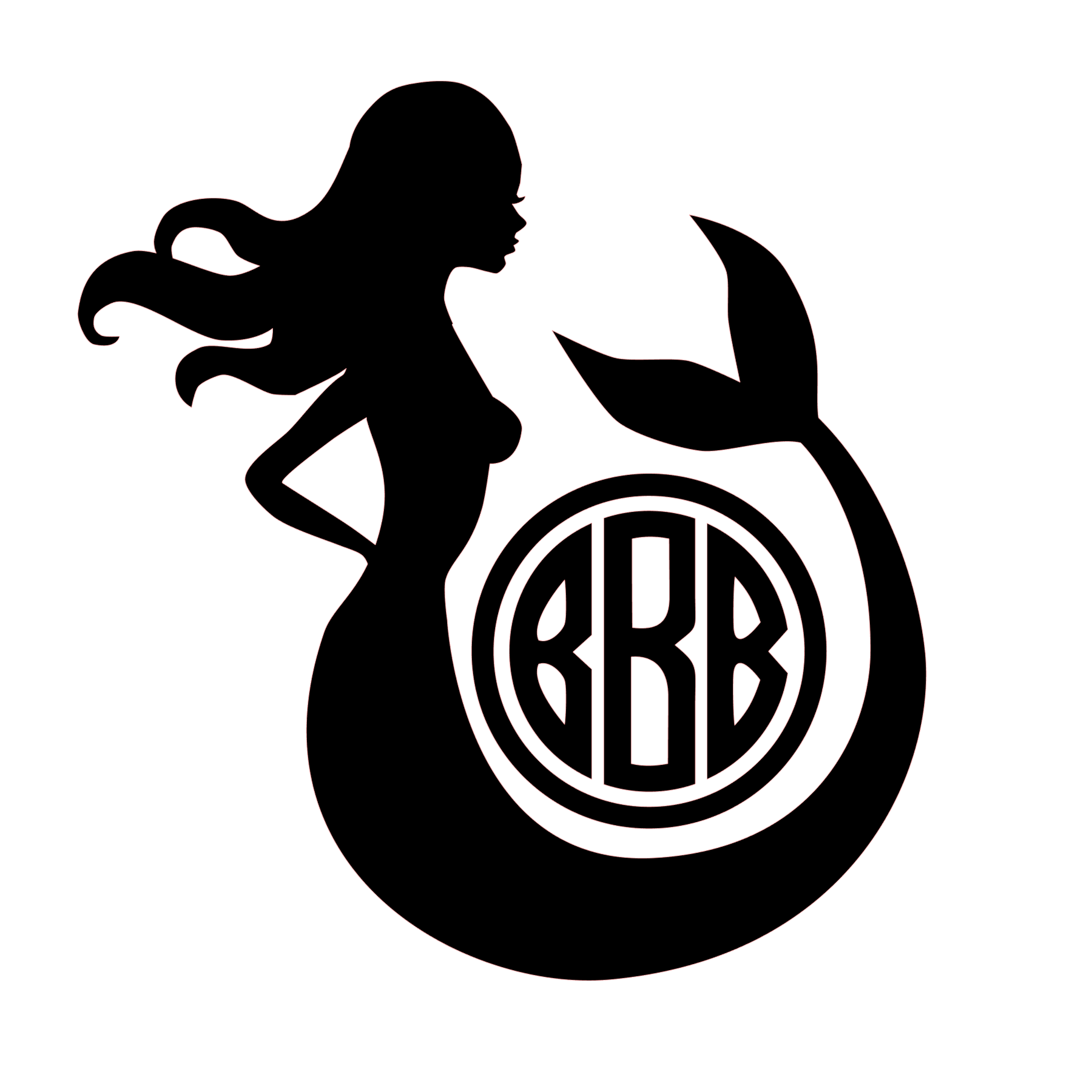 Mermaid w/ Monogram Paint Kit